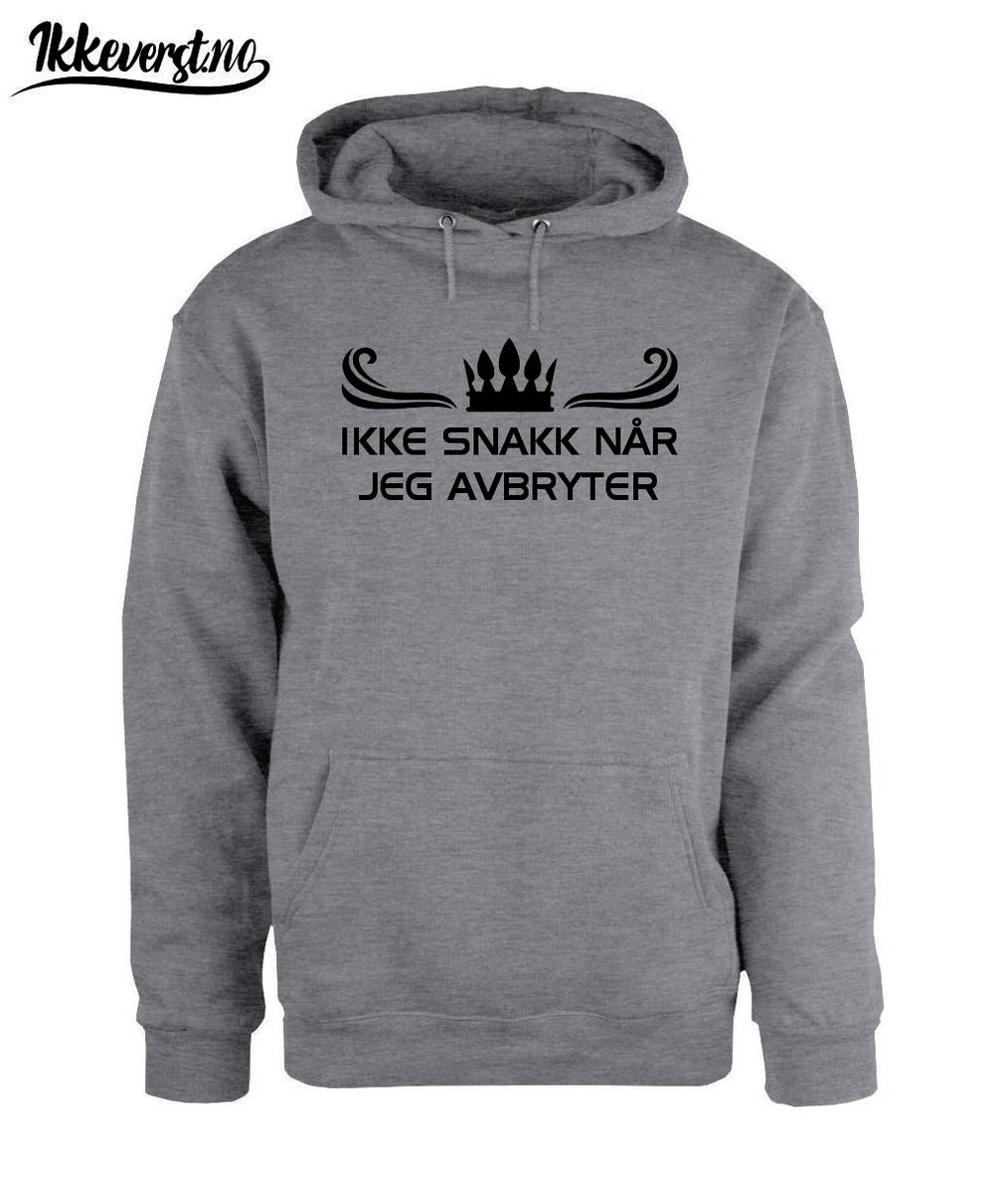 Ikke snakk når jeg avbryter
